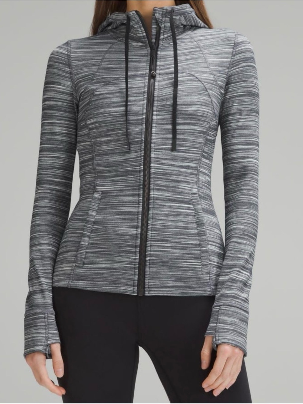 Lululemon | Hooded Define Jacket Nulu | Nocturnal Teal Herringbone